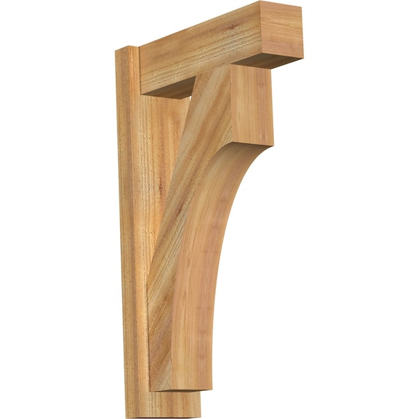 Ekena Millwork Westlake Block Rough Sawn Outlooker, Western Red Cedar, 6"W x 18"D x 30"H OUT06X18X30WTL05RWR - main